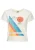 BENCH Shirt  blauw / donkergeel / oranje / wit