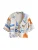 Next Gebreid vest  blauw / bruin / wit