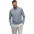 Polo lange mouw State of Art blauw 3-knoops