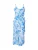 ONLY Jurk ‘ONLSine’  blauw / lichtblauw / wit