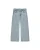 WE Fashion Meisjes wide leg jeans met strepen