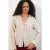 Gestreepte Linnenmix Shirt Met Strikdetail