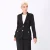 Safari blazer met verzamelde taille