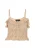 faina Gebreide top ‘Festive’  beige