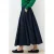 Caroll midi rok marineblauw