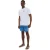 Hurley Zwemshort voor heren met ombre-strepen (Foto Blauw)