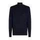 Tommy Hilfiger trui fijn gebreid donkerblauw