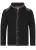 SPIETH & WENSKY Gebreid vest ‘Nabor’  zwart