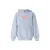 Retour Jeans boxy hoodie met backprint – lichtblauw