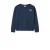 NAME IT KIDS sweater met backprint donkerblauw