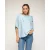T-shirt met vleermuismouwen en boothals met omslag