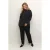Denim blouse voor dames KAFFE Curve KCFalina