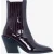 IRO Paris Mazola Fit Pat Boots Burgundy