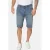 Jan Vanderstorm loose denim bermuda short BROLLE Plus Size light blue denim
