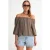 Modal Gemengde Blouse met Madonna Kraag en Rimpeldetail