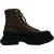Alexander McQueen Tread Slick Hoge Sneakers in Khaki Canvas