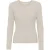 Geribd dames-T-shirt met lange mouwen Colorful Standard Organic ivory white