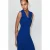 Mango midi jurk – blauw