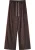 OH APRIL Broek ‘Kael’  chocoladebruin / oudroze / zwart