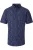 Redmond Casual Overhemd Korte mouw blauw