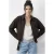 Oversized Denim Bomberjack met Riem