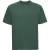 Russell Europa Heren Werkkleding Korte Mouwen Katoenen T-Shirt (Fles groen)