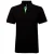 Asquith & Fox Heren Klassieke Pasvorm Contrast Poloshirt (Zwart/Kalk)