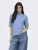Only Onlshania S/s Print Top Box Jrs 15372195 T-shirt Korte Mouw 4991361 Ultramarine Lime Crush Club