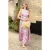 Leonie Floral halter maxi jurk in luchtblauw