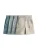 The Set Broek  beige / duifblauw / lichtgrijs / mintgroen