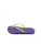 Brasileras Teenslipper ‘Neon W’  lichtgeel / aubergine