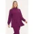 YOEK broek Plus Size – paars