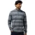 Trui State of Art blauw gestreept half zip