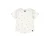 Babystyling baby T-shirt met all over print ecru/lichtbruin