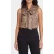 GUESS Alanis Bow Sl Blouse Charming Leopard All