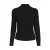Ruby gedrapeerde jersey top zwart
