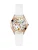 GUESS Analoog horloge ‘Mini Wonderlust’  blauw / goud / transparant / wit