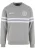 Unfair Athletics Sweatshirt ‘DMWU’  grijs gemêleerd / wit