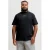 JACK & JONES PLUS SIZE relaxed fit T-shirt met backprint – zwart