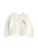 Next Gebreid vest ‘Flower Girl’  donkergroen / rosa / wit