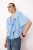 TRENDYOLMİLLA Dames Turquoise Effen Kort Regular fit Blouses