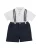 Chicco Set  donkerblauw / wit