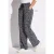 Street One Dames Broek met gedessineerde Wide Legs in Blauw