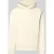 REVIEW Regular fit hoodie van katoenmix met labeldetail