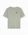 Zwarte Bananen, Monogram Wafel T-Shirt, Groen