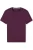 OLYMP Casual T-Shirt ronde hals pruim, Effen