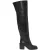 Steve Madden Venus Boots Black Leather