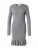 VILA Gebreide jurk ‘VINORTHY’  grijs gemêleerd
