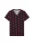 HOM Shirt ‘ Carlyle ‘  bordeaux / zwart