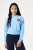 GARCIA Meisjes Effen Trui Blauw Lange mouw